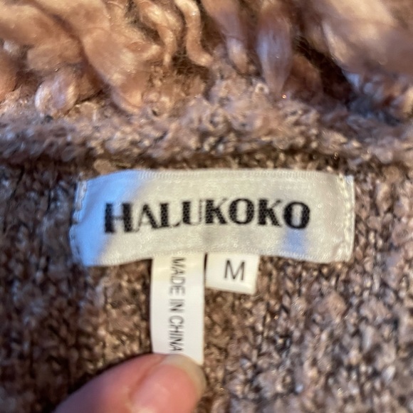Halukoko Sweater Duster Jacket. Perfect for Fall. Size L. - Picture 3 of 3